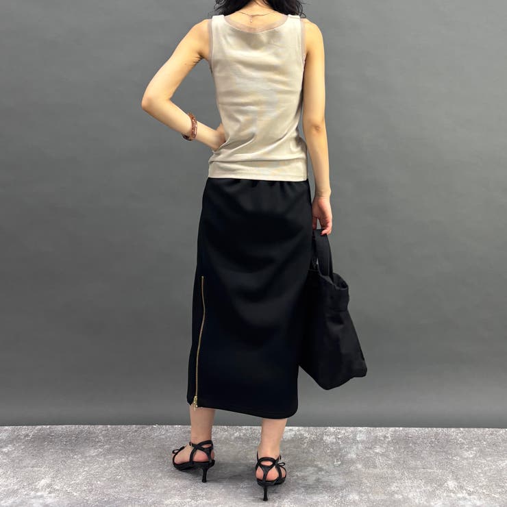 チュール付きタンクトップ | NICOLE | 詳細画像15 