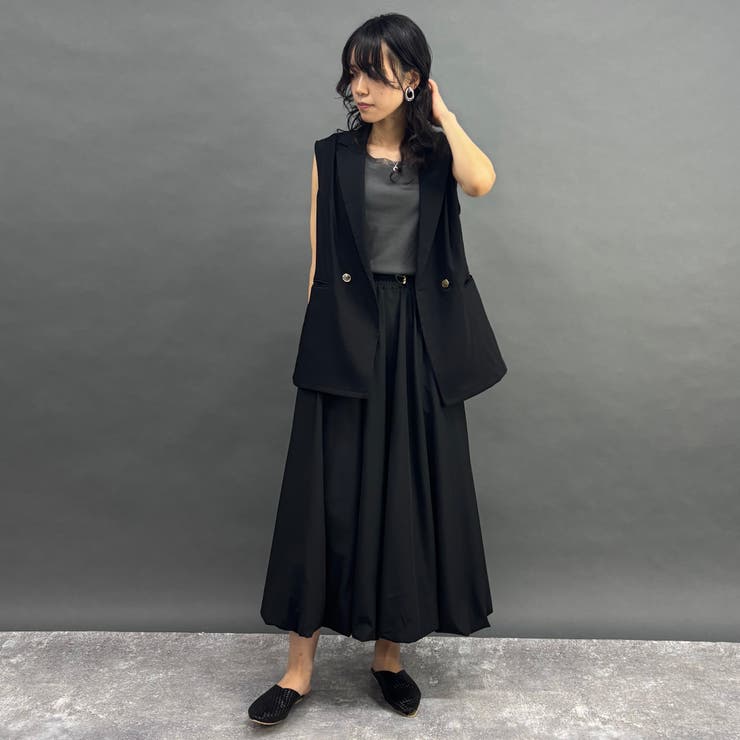 チュール付きタンクトップ | NICOLE | 詳細画像21 