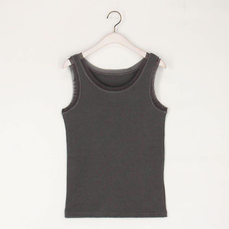 チュール付きタンクトップ | NICOLE | 詳細画像4 