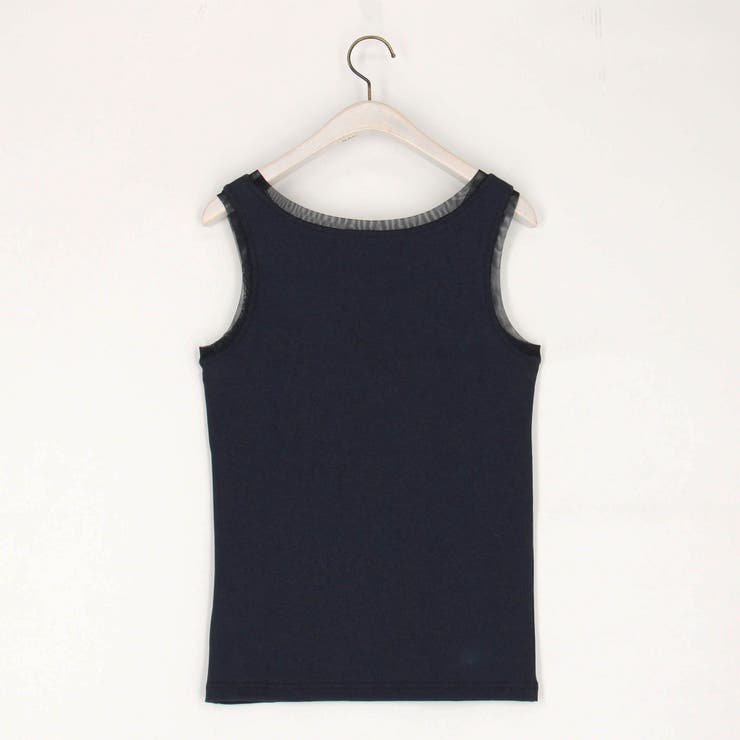 チュール付きタンクトップ | NICOLE | 詳細画像6 