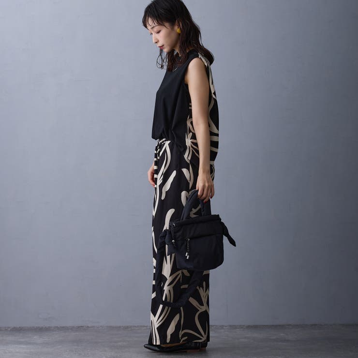 バック柄プリントスリーブレスTシャツ | NICOLE | 詳細画像11 