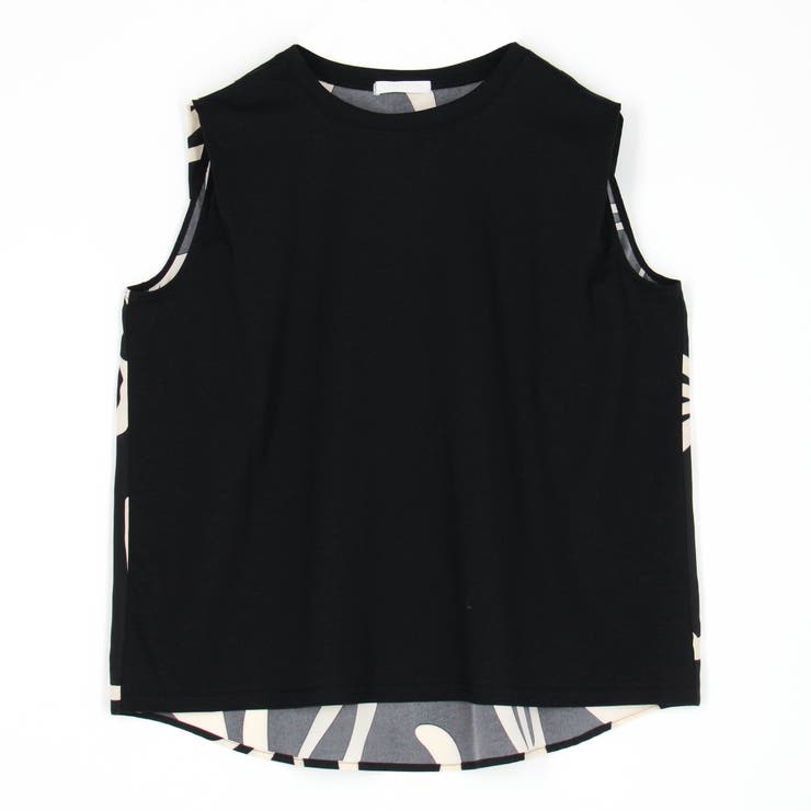 バック柄プリントスリーブレスTシャツ | NICOLE | 詳細画像20 