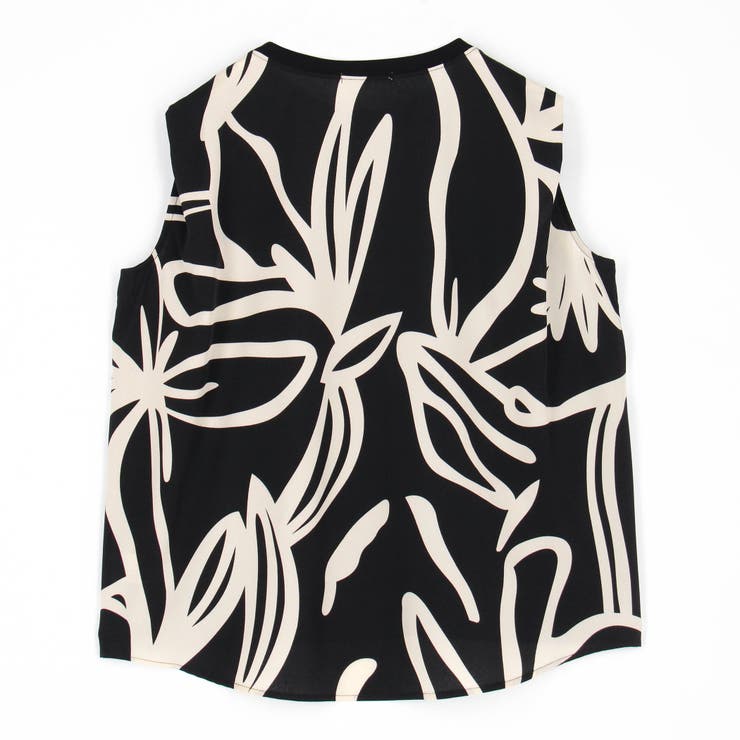 バック柄プリントスリーブレスTシャツ | NICOLE | 詳細画像21 