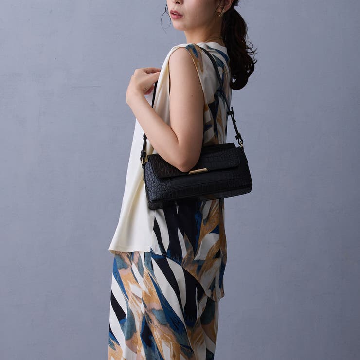 バック柄プリントスリーブレスTシャツ | NICOLE | 詳細画像6 