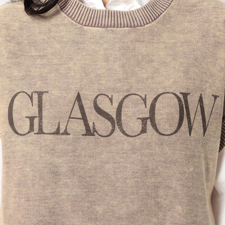 ケミカルウォッシュロゴベスト | NICOLE | 詳細画像12 