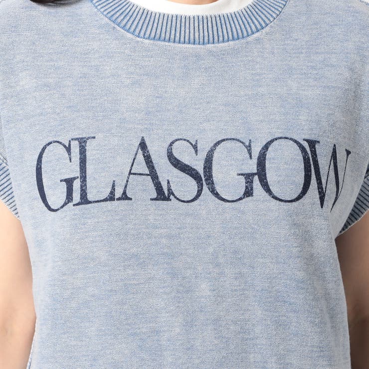 ケミカルウォッシュロゴベスト | NICOLE | 詳細画像14 