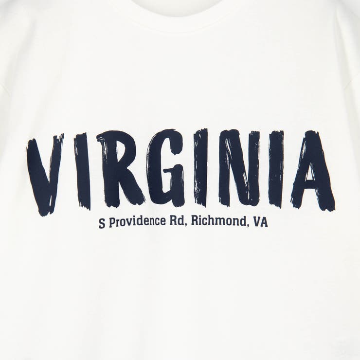 手書き風ロゴ ラウンドヘムTシャツ | NICOLE | 詳細画像7 