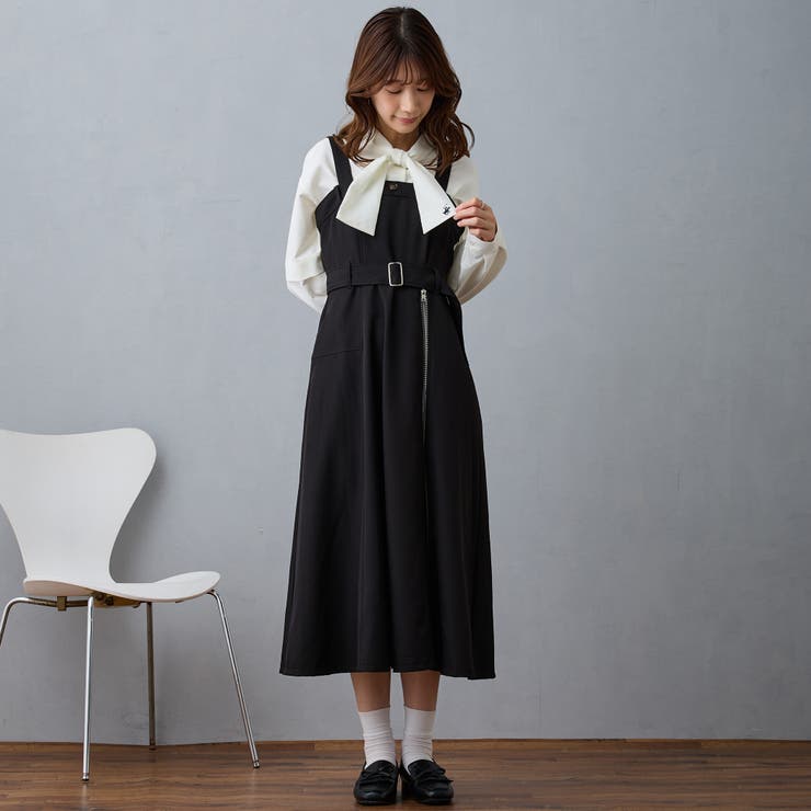 ファスナースリットジャンパースカート | NICOLE | 詳細画像10 