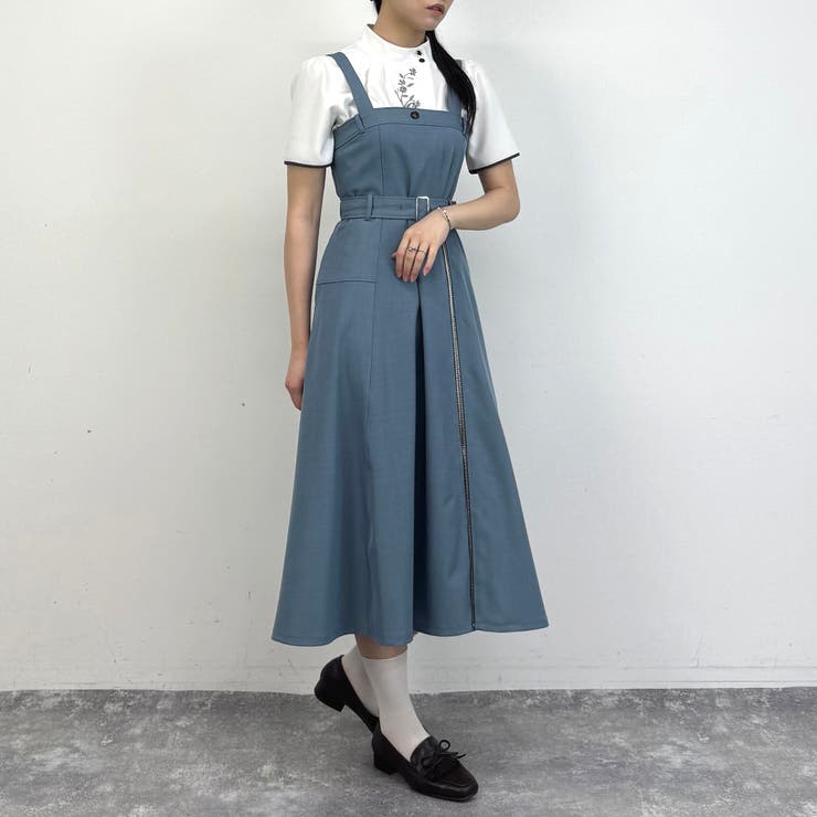 ファスナースリットジャンパースカート | NICOLE | 詳細画像15 