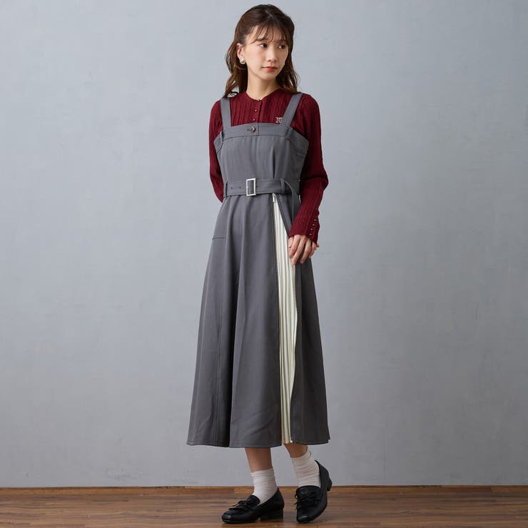 ファスナースリットジャンパースカート | NICOLE | 詳細画像5 