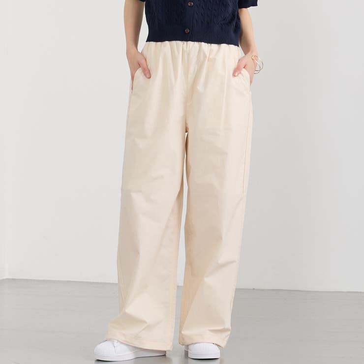 28オフホワイト | 【Dickies】ドロストリラックスパンツ | NICOLE