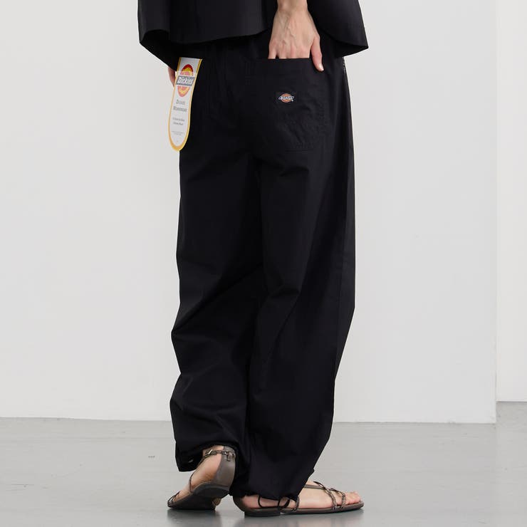 49ブラック | 【Dickies】ドロストリラックスパンツ | NICOLE