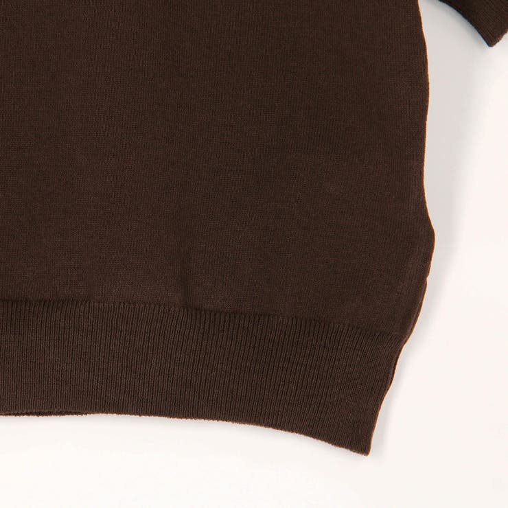 【BEVERLY HILLS POLO CLUB】透かし編みニットポロシャツ | NICOLE | 詳細画像16 