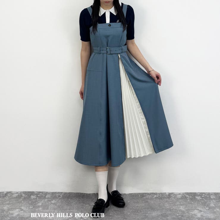 【BEVERLY HILLS POLO CLUB】透かし編みニットポロシャツ | NICOLE | 詳細画像8 