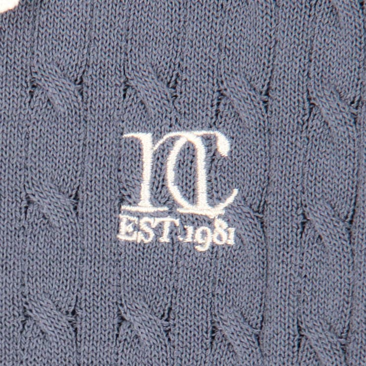 衿付きケーブルカーディガン | NICOLE | 詳細画像6 