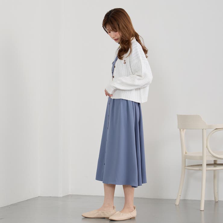 ラインケーブルカーディガン | NICOLE | 詳細画像16 