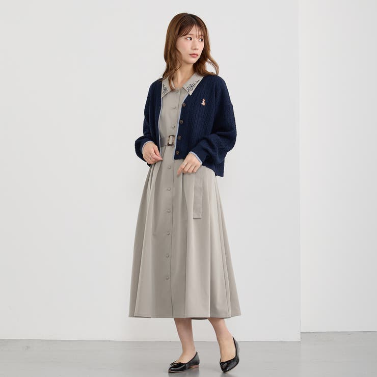 ラインケーブルカーディガン | NICOLE | 詳細画像23 
