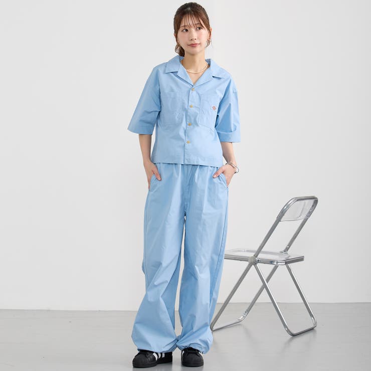 【Dickies】オープンカラークロップドシャツ | NICOLE | 詳細画像19 