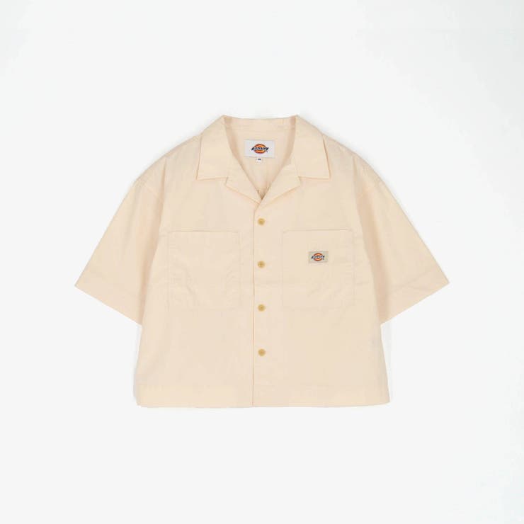【Dickies】オープンカラークロップドシャツ | NICOLE | 詳細画像2 