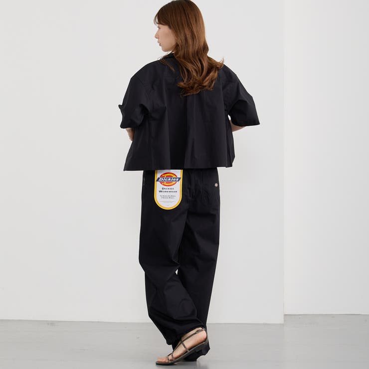 【Dickies】オープンカラークロップドシャツ | NICOLE | 詳細画像24 