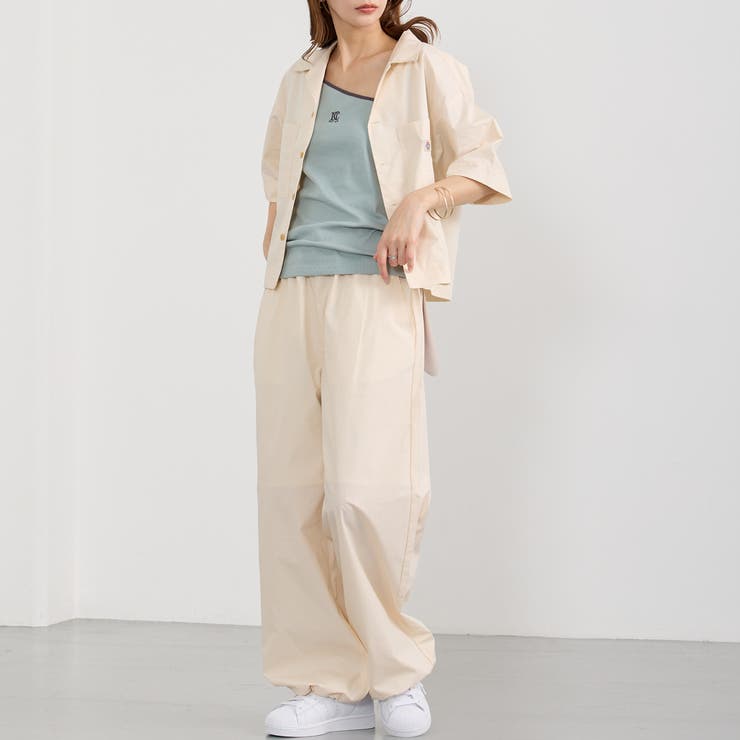 【Dickies】オープンカラークロップドシャツ | NICOLE | 詳細画像25 