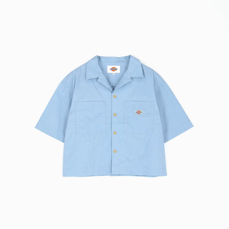 【Dickies】オープンカラークロップドシャツ | NICOLE | 詳細画像5 