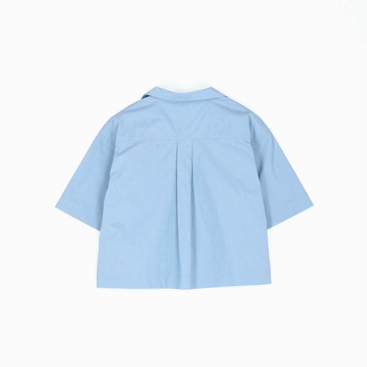 【Dickies】オープンカラークロップドシャツ | NICOLE | 詳細画像6 