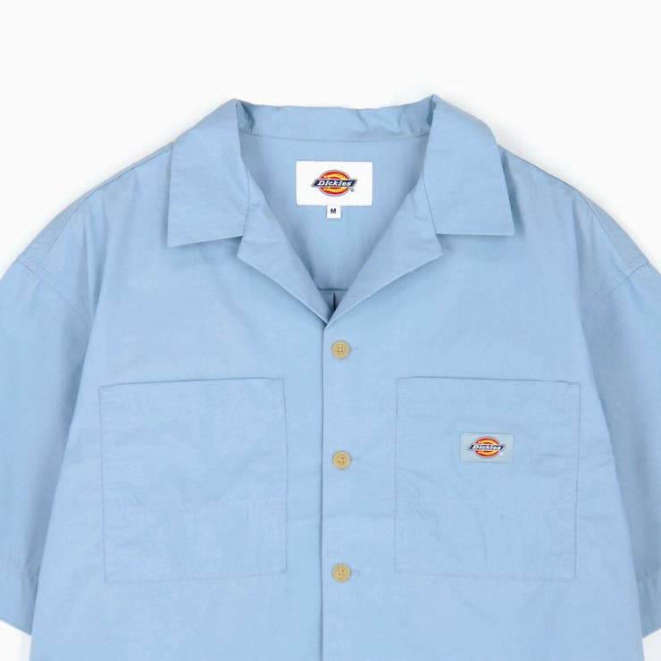 【Dickies】オープンカラークロップドシャツ | NICOLE | 詳細画像7 
