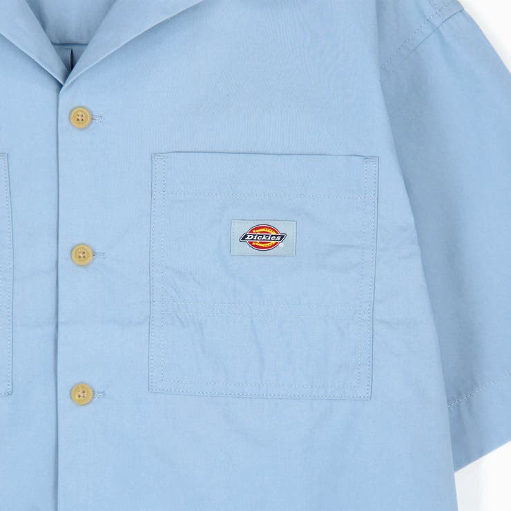【Dickies】オープンカラークロップドシャツ | NICOLE | 詳細画像8 