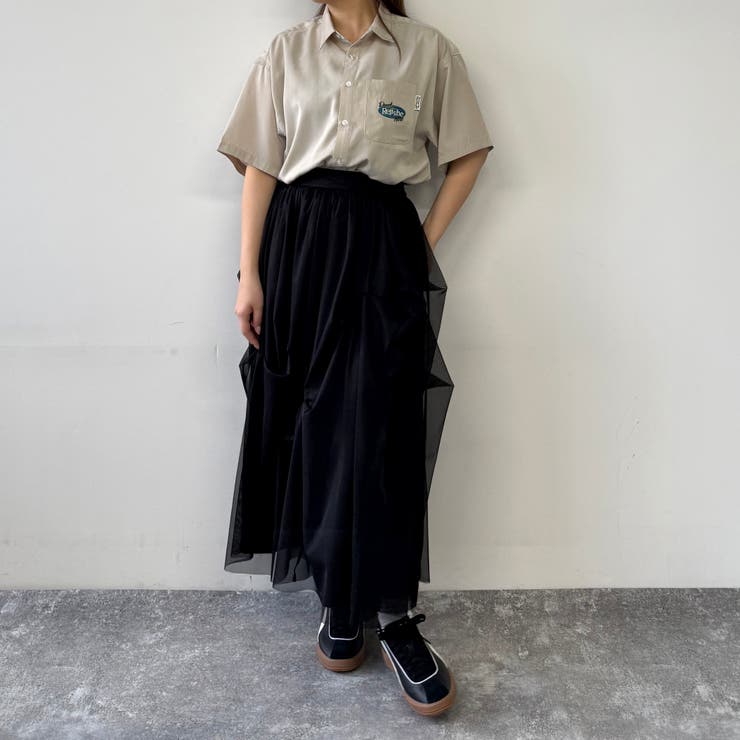 クリームソーダ刺繍シャツ | NICOLE | 詳細画像11 