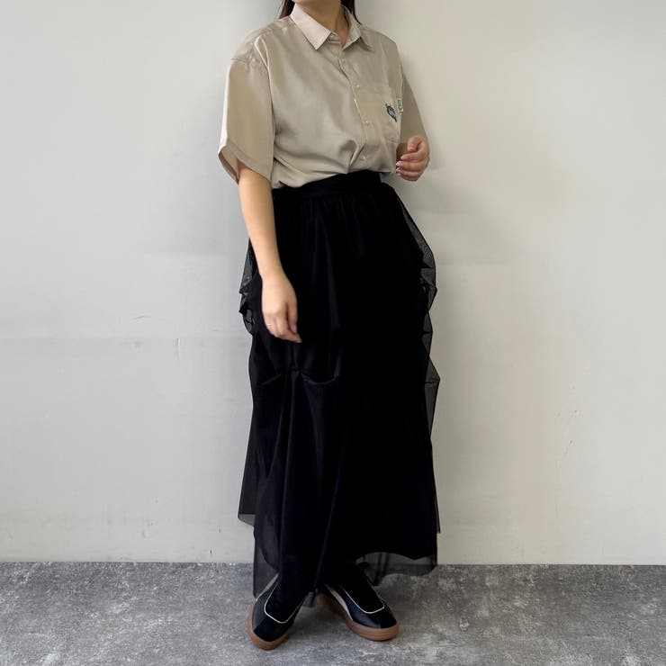 クリームソーダ刺繍シャツ | NICOLE | 詳細画像12 