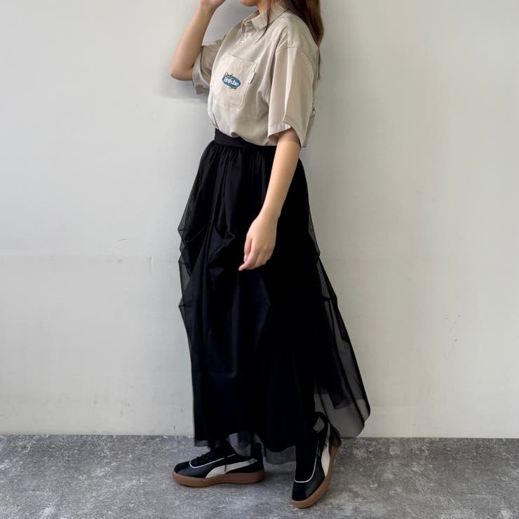 クリームソーダ刺繍シャツ | NICOLE | 詳細画像13 