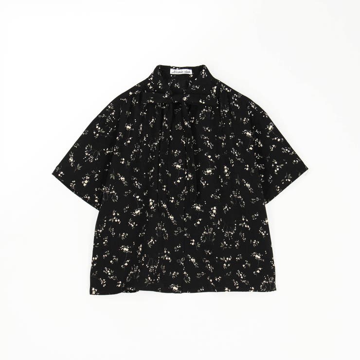 リボン付き柄ブラウス | NICOLE | 詳細画像4 