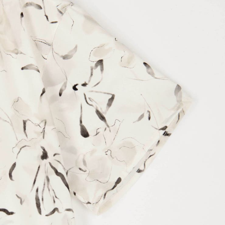 リボン付き柄ブラウス | NICOLE | 詳細画像7 