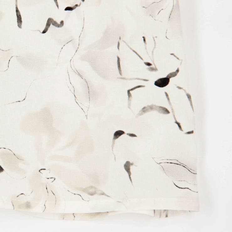 リボン付き柄ブラウス | NICOLE | 詳細画像8 