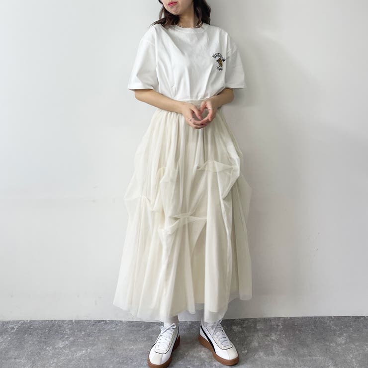 TIGER刺繍Tシャツ[品番：NICW0006623]｜NICOLE（ニコル）の