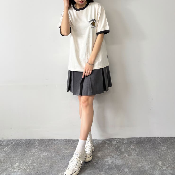 TIGER刺繍Tシャツ[品番：NICW0006623]｜NICOLE（ニコル）の