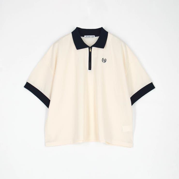 ハーフZIPポロシャツ[品番：NICW0006740]｜NICOLE（ニコル）の