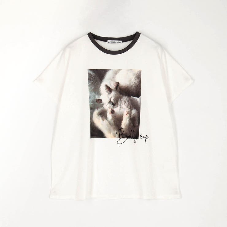 フレンチスリーブ猫Tシャツ | NICOLE | 詳細画像17 