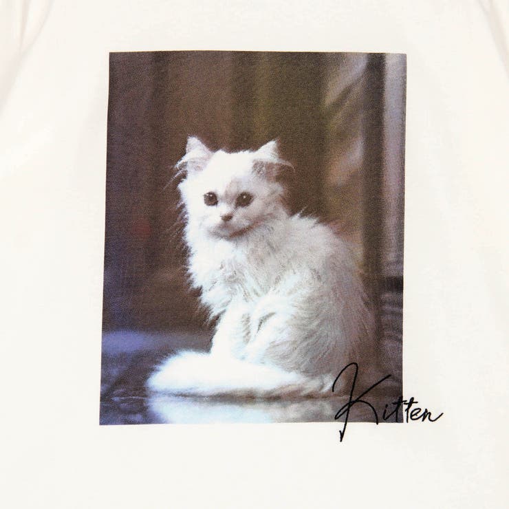 フレンチスリーブ猫Tシャツ | NICOLE | 詳細画像22 