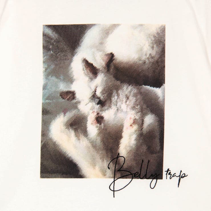 フレンチスリーブ猫Tシャツ | NICOLE | 詳細画像24 