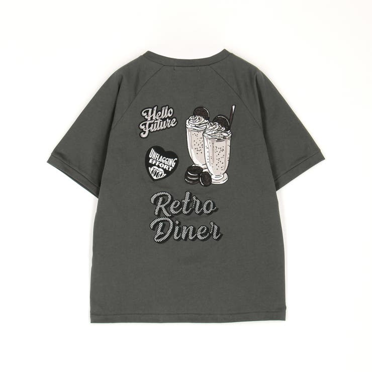 ダイナー刺繍Tシャツ | NICOLE | 詳細画像15 