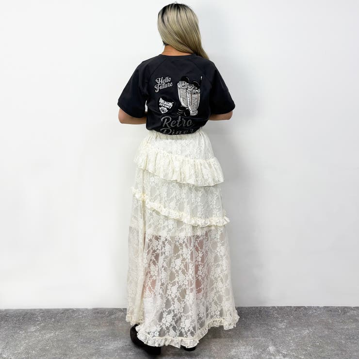 ダイナー刺繍Tシャツ | NICOLE | 詳細画像3 