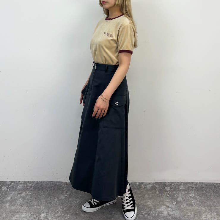 ベロア刺繍Tシャツ | NICOLE | 詳細画像16 