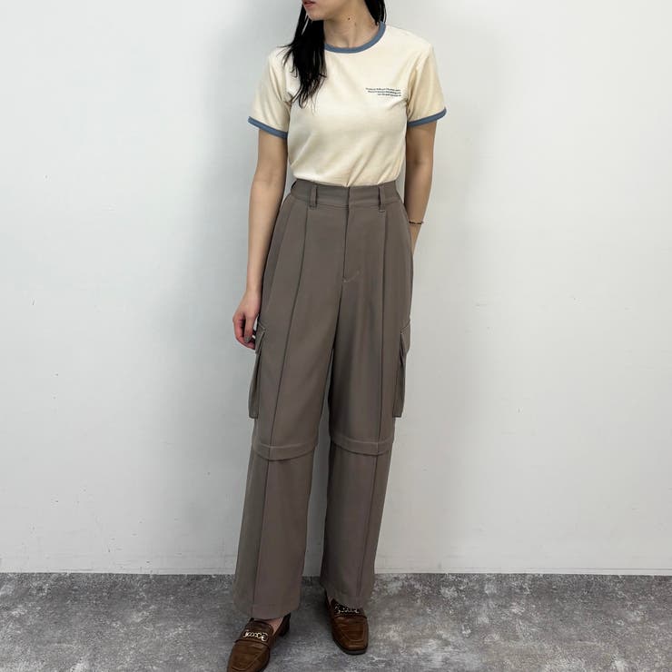 ベロア刺繍Tシャツ | NICOLE | 詳細画像18 