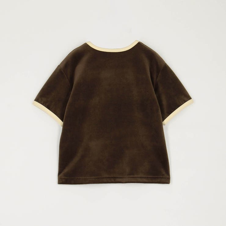 ベロア刺繍Tシャツ | NICOLE | 詳細画像5 