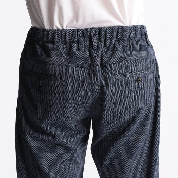 バーズアイカノコ 8分丈イージーパンツ | NICOLE | 詳細画像10 