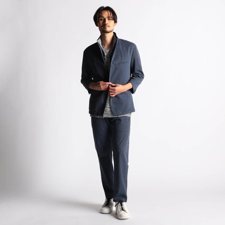 バーズアイカノコ 8分丈イージーパンツ | NICOLE | 詳細画像5 