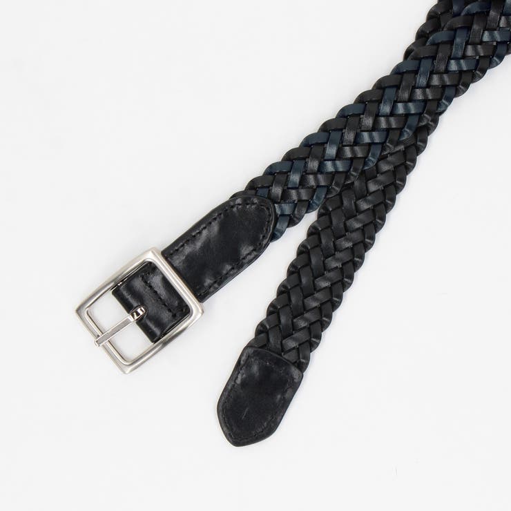 67ネイビー | リバーシブルメッシュベルト | NICOLE