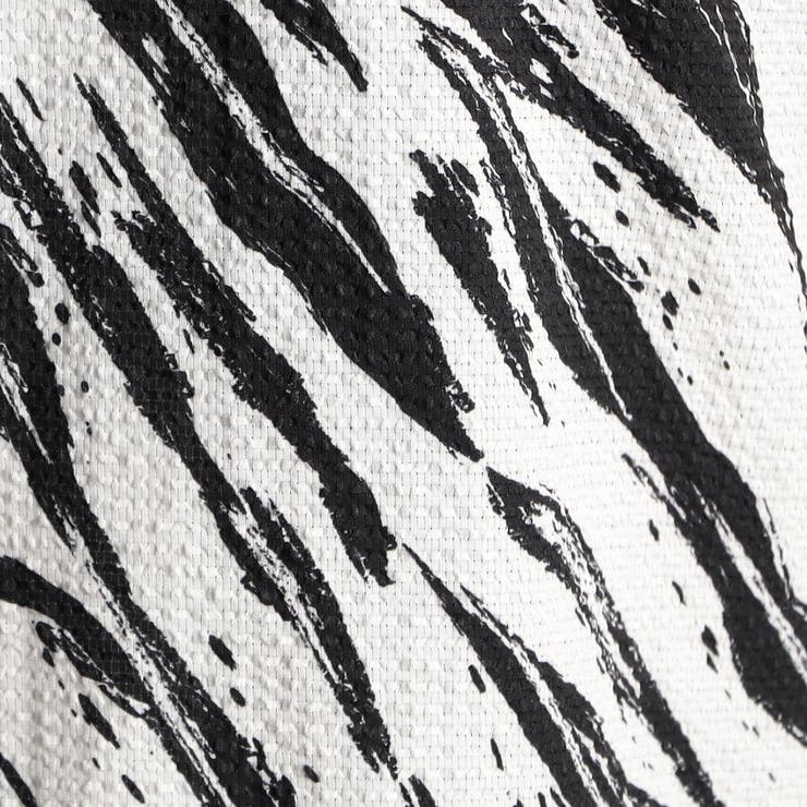 アラカルトプリント半袖スタンドシャツ | NICOLE | 詳細画像21 